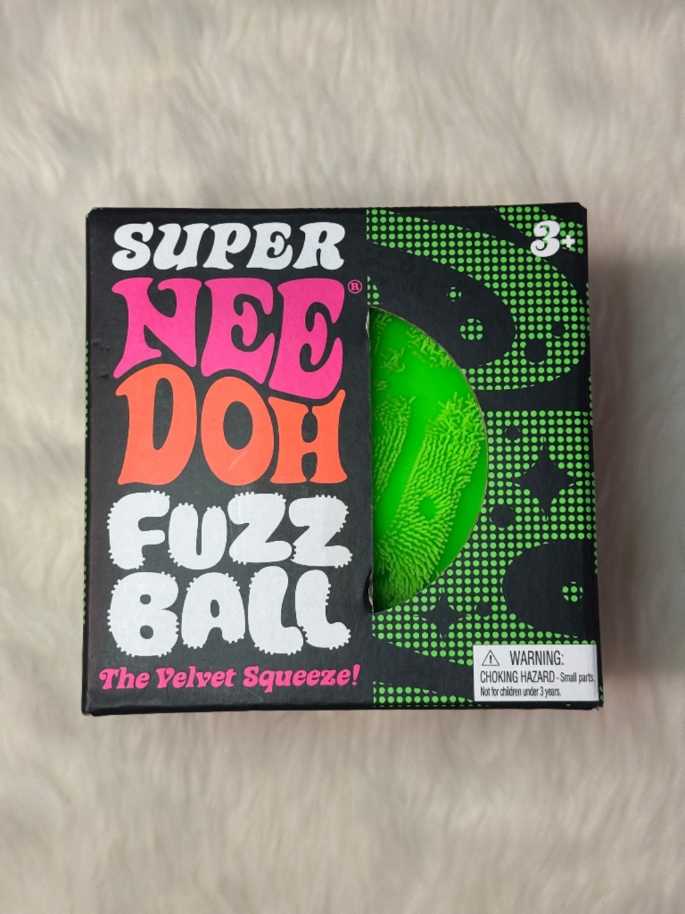 Needoh Super Fuzz Ball (Green)